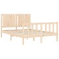 vidaXL Giroletto senza Materasso 140x200 cm in Legno Massello di Pino vidaXL Giroletto senza Materasso 140x200 cm in Legno Massello di Pino