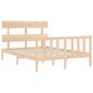 vidaXL Giroletto senza Materasso 140x200 cm in Legno Massello di Pino vidaXL Giroletto senza Materasso 140x200 cm in Legno Massello di Pino