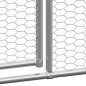 vidaXL Gabbia per Polli da Esterno 3x4x2 m in Acciaio Zincato vidaXL Gabbia per Polli da Esterno 3x4x2 m in Acciaio Zincato