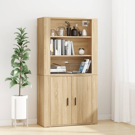 vidaXL Credenza Rovere Sonoma in Legno Multistrato