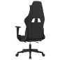 vidaXL Sedia da Gaming Massaggio e Poggiapiedi Tessuto Nero e Rosso vidaXL Sedia da Gaming Massaggio e Poggiapiedi Tessuto Nero e Rosso