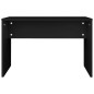 vidaXL Set Toeletta Nero 74,5x40x141 cm