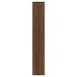 vidaXL Scarpiera con Specchio a 3 Livelli Rovere marrone 63x17x102,5cm vidaXL Scarpiera con Specchio a 3 Livelli Rovere marrone 63x17x102,5cm