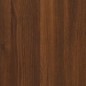 vidaXL Scarpiera con Specchio a 3 Livelli Rovere marrone 63x17x102,5cm vidaXL Scarpiera con Specchio a 3 Livelli Rovere marrone 63x17x102,5cm