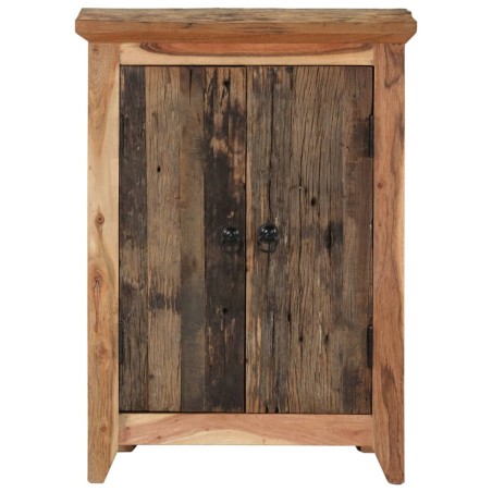 vidaXL Credenza 55x33x75 in Legno Massello di Acacia e Recupero