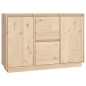 vidaXL Credenza 111x34x75 cm in Legno Massello di Pino vidaXL Credenza 111x34x75 cm in Legno Massello di Pino