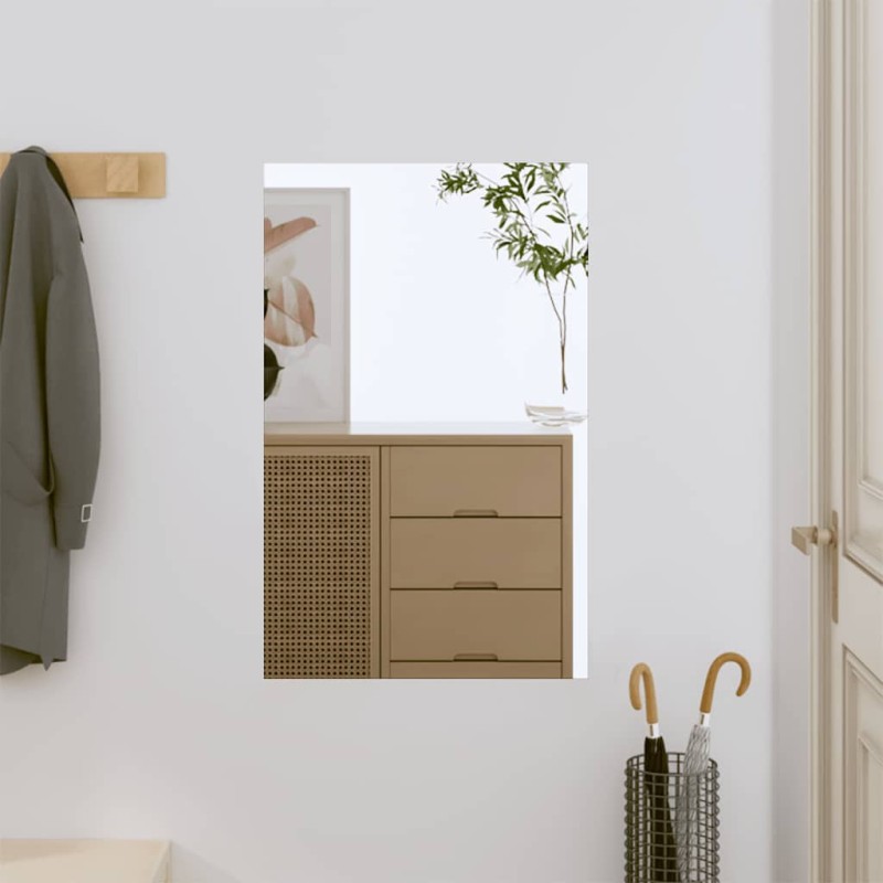 vidaXL Specchio da Parete 40x60 cm Vetro Rettangolare vidaXL Specchio da Parete 40x60 cm Vetro Rettangolare