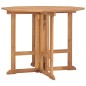 vidaXL Tavolo da Giardino Pieghevole 90x90x75 cm in Massello di Teak vidaXL Tavolo da Giardino Pieghevole 90x90x75 cm in Massello di Teak