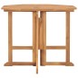 vidaXL Tavolo da Giardino Pieghevole 90x90x75 cm in Massello di Teak vidaXL Tavolo da Giardino Pieghevole 90x90x75 cm in Massello di Teak