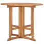 vidaXL Tavolo da Giardino Pieghevole 90x90x75 cm in Massello di Teak vidaXL Tavolo da Giardino Pieghevole 90x90x75 cm in Massello di Teak