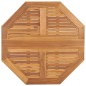 vidaXL Tavolo da Giardino Pieghevole 90x90x75 cm in Massello di Teak vidaXL Tavolo da Giardino Pieghevole 90x90x75 cm in Massello di Teak