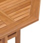 vidaXL Tavolo da Giardino Pieghevole 90x90x75 cm in Massello di Teak vidaXL Tavolo da Giardino Pieghevole 90x90x75 cm in Massello di Teak