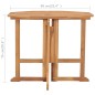 vidaXL Tavolo da Giardino Pieghevole 90x90x75 cm in Massello di Teak vidaXL Tavolo da Giardino Pieghevole 90x90x75 cm in Massello di Teak