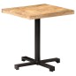 vidaXL Tavolino da Bistrot Quadrato 70x70x75 cm Legno di Mango Grezzo vidaXL Tavolino da Bistrot Quadrato 70x70x75 cm Legno di Mango Grezzo