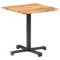vidaXL Tavolino da Bistrot Bordi Spigoli Vivi 70x70x75 cm Legno Acacia vidaXL Tavolino da Bistrot Bordi Spigoli Vivi 70x70x75 cm Legno Acacia