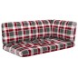vidaXL Set Divani in Pallet con Cuscini 6 pz in Pino Impregnato Bianco vidaXL Set Divani in Pallet con Cuscini 6 pz in Pino Impregnato Bianco