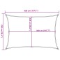 vidaXL Vela Parasole 160 g/m² Talpa 2,5x4 m in HDPE vidaXL Vela Parasole 160 g/m² Talpa 2,5x4 m in HDPE