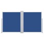 vidaXL Tenda da Sole Laterale Retrattile 170x600 cm Blu vidaXL Tenda da Sole Laterale Retrattile 170x600 cm Blu