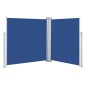 vidaXL Tenda da Sole Laterale Retrattile 170x600 cm Blu vidaXL Tenda da Sole Laterale Retrattile 170x600 cm Blu