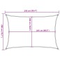 vidaXL Vela Parasole 160 g/m² Verde Chiaro 2x2,5 m in HDPE vidaXL Vela Parasole 160 g/m² Verde Chiaro 2x2,5 m in HDPE