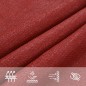 vidaXL Vela Parasole 160 g/m² Rossa 3x4 m in HDPE vidaXL Vela Parasole 160 g/m² Rossa 3x4 m in HDPE