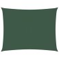 vidaXL Parasole a Vela Oxford Rettangolare 5x6 m Verde Scuro vidaXL Parasole a Vela Oxford Rettangolare 5x6 m Verde Scuro