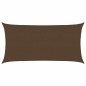 vidaXL Vela Parasole 160 g/m² Marrone 2,5x5 m in HDPE
