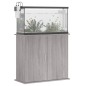 vidaXL Supporto Acquario 81x36x73cm in Legno Multistrato Grigio Sonoma vidaXL Supporto Acquario 81x36x73cm in Legno Multistrato Grigio Sonoma