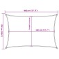 vidaXL Vela Parasole 160 g/m² Terracotta 2,5x4 m in HDPE vidaXL Vela Parasole 160 g/m² Terracotta 2,5x4 m in HDPE