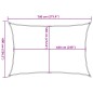 vidaXL Vela Parasole 160 g/m² Terracotta 6x7 m in HDPE vidaXL Vela Parasole 160 g/m² Terracotta 6x7 m in HDPE