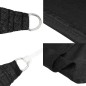 vidaXL Vela Parasole 160 g/m² Nera 2,5x5 m in HDPE vidaXL Vela Parasole 160 g/m² Nera 2,5x5 m in HDPE