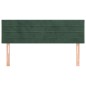 vidaXL Testiere 2 pz Verde Scuro 72x5x78/88 cm in Velluto vidaXL Testiere 2 pz Verde Scuro 72x5x78/88 cm in Velluto