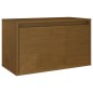 Mobili Porta TV 3 pz Miele in Legno Massello di Pino Mobili Porta TV 3 pz Miele in Legno Massello di Pino