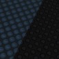 vidaXL Pellicola Galleggiante Solare PE per Piscina 210 cm Nero e Blu vidaXL Pellicola Galleggiante Solare PE per Piscina 210 cm Nero e Blu
