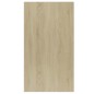 vidaXL Libreria/Credenza Bianca Rovere Sonoma 50x25x80 cm Multistrato vidaXL Libreria/Credenza Bianca Rovere Sonoma 50x25x80 cm Multistrato