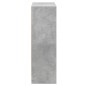 vidaXL Libreria Grigio Cemento 80x24x75 cm in Legno Multistrato vidaXL Libreria Grigio Cemento 80x24x75 cm in Legno Multistrato
