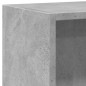 vidaXL Libreria Grigio Cemento 80x24x75 cm in Legno Multistrato vidaXL Libreria Grigio Cemento 80x24x75 cm in Legno Multistrato