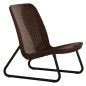 Keter Set Mobili da Patio 3 pz Rio Cappuccino 218157 Keter Set Mobili da Patio 3 pz Rio Cappuccino 218157