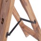 vidaXL Portavini da 15 Bottiglie 26x50x70cm Legno Massello di Mogano vidaXL Portavini da 15 Bottiglie 26x50x70cm Legno Massello di Mogano