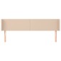 vidaXL Testiera ad Orecchio Cappuccino 163x16x78/88 cm in Similpelle vidaXL Testiera ad Orecchio Cappuccino 163x16x78/88 cm in Similpelle