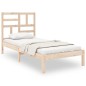 vidaXL Giroletto in Legno Massello 75x190 cm Small Single vidaXL Giroletto in Legno Massello 75x190 cm Small Single