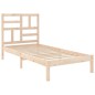 vidaXL Giroletto in Legno Massello 75x190 cm Small Single vidaXL Giroletto in Legno Massello 75x190 cm Small Single