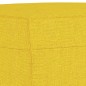 vidaXL Set di Divani 4 pz con Cuscini Giallo Chiaro in Tessuto vidaXL Set di Divani 4 pz con Cuscini Giallo Chiaro in Tessuto