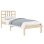 vidaXL Giroletto in Legno Massello 90x190 cm Single vidaXL Giroletto in Legno Massello 90x190 cm Single