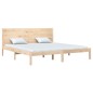 vidaXL Giroletto in Legno Massello 180x200 cm Super King vidaXL Giroletto in Legno Massello 180x200 cm Super King