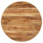 vidaXL Tavolo da Pranzo Rotondo 100x100x75 cm Massello di Mango Grezzo vidaXL Tavolo da Pranzo Rotondo 100x100x75 cm Massello di Mango Grezzo