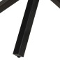 vidaXL Tavolo da Pranzo Rotondo 100x100x75 cm Massello di Mango Grezzo vidaXL Tavolo da Pranzo Rotondo 100x100x75 cm Massello di Mango Grezzo
