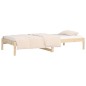 vidaXL Dormeuse 90x190 cm Single in Legno Massello di Pino vidaXL Dormeuse 90x190 cm Single in Legno Massello di Pino
