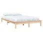 vidaXL Giroletto 150x200 cm in Legno Massello di Pino King Size vidaXL Giroletto 150x200 cm in Legno Massello di Pino King Size
