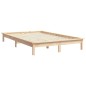 vidaXL Giroletto 150x200 cm in Legno Massello di Pino King Size vidaXL Giroletto 150x200 cm in Legno Massello di Pino King Size